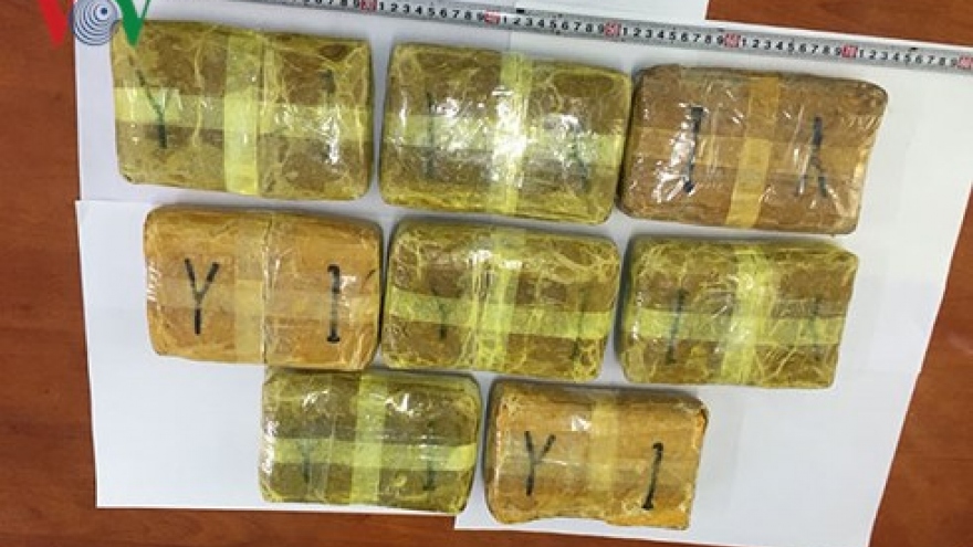 Quang Ninh police seize 72 bricks of heroin in drug ring bust