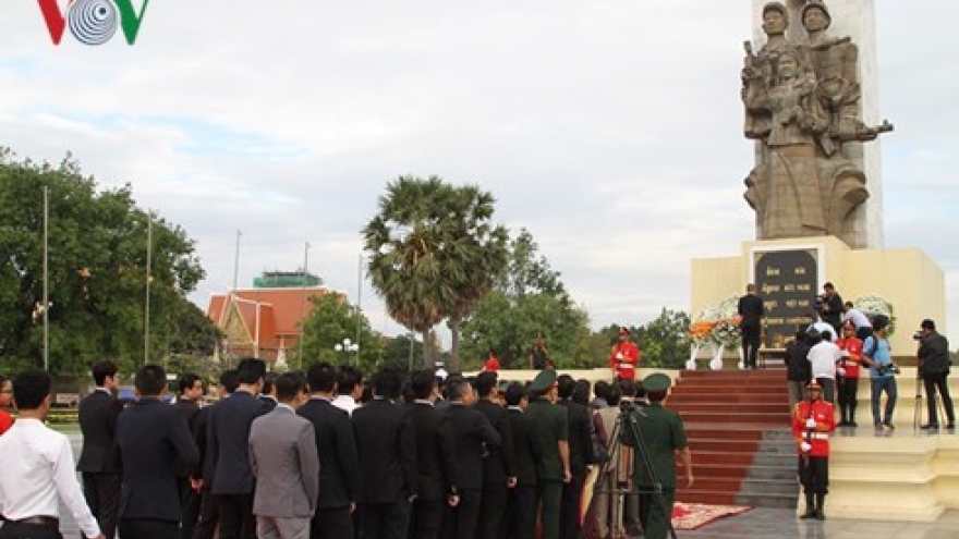 Vietnamese fallen soldiers commemorated in Cambodia