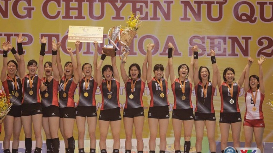 Japanese Students win VTV Cup