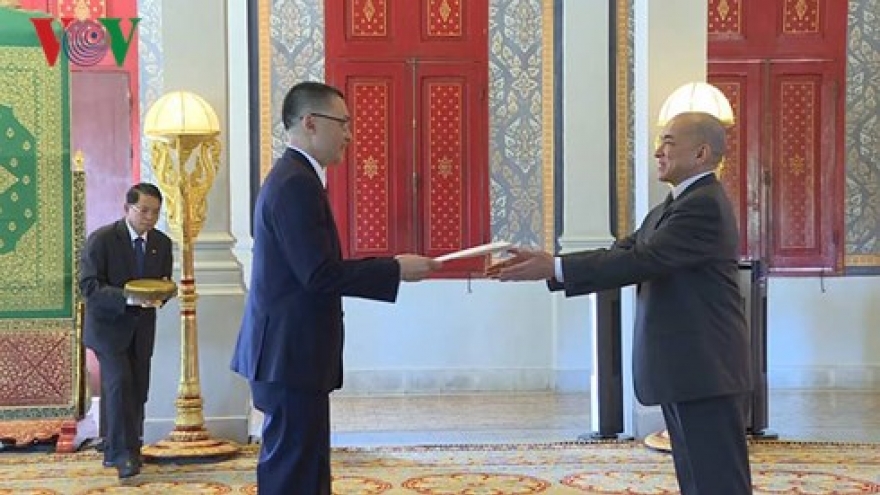 Vietnamese Ambassador presents credentials to Cambodian King