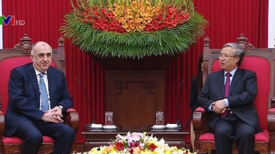 Party official receives Azerbaijani Foreign Minister