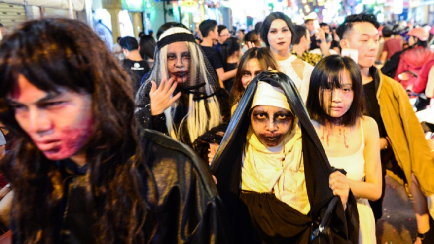 Vietnamese youngsters eager for Halloween