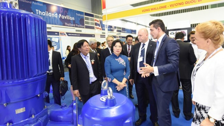Int’l water, energy exhibitions open in HCM City