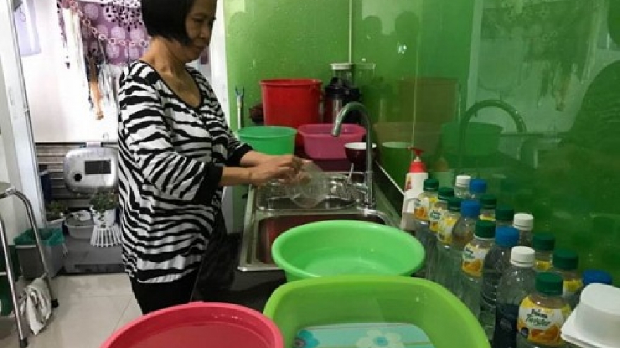 Residents in high-grade Saigon condo hit by water shortage