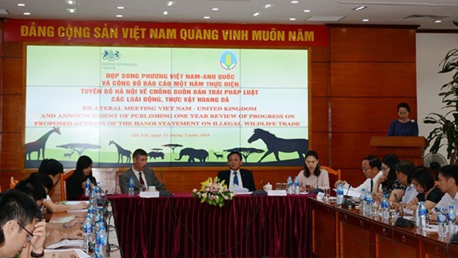 Hanoi statement to fight illegal wildlife trade under review