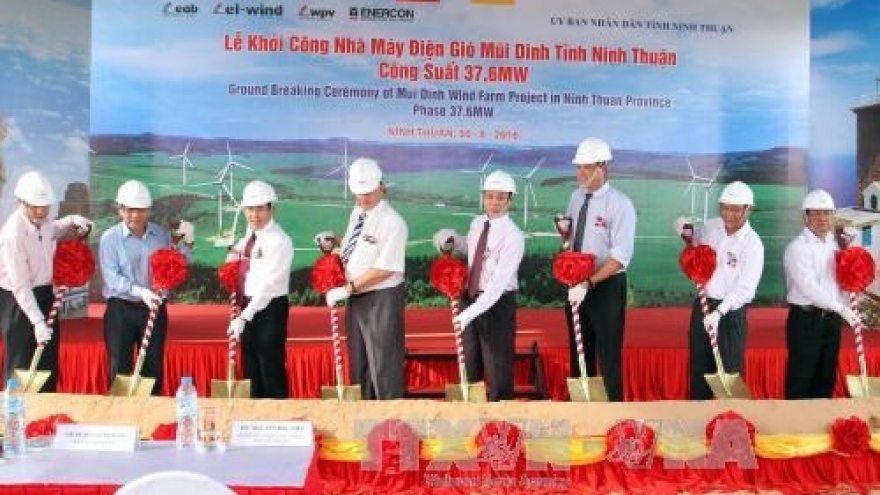 
        Construction of wind power plant commences in Ninh Thuan
                              