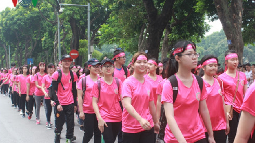 Over 10,000 walk to end violence against women