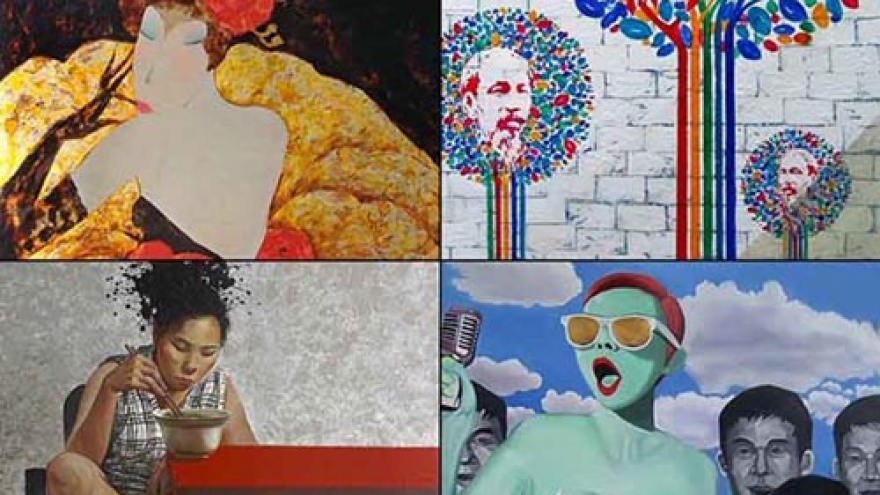 Vietnamese women past and present at art show