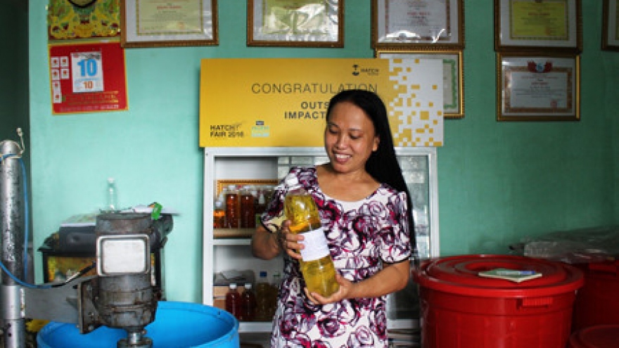Women come up with creative ideas in response to climate change