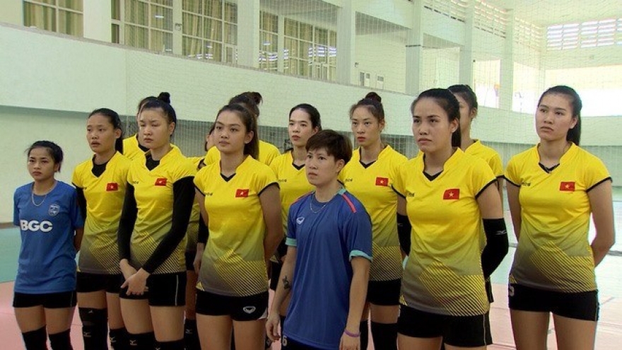 National women’s volleyball team prepares for Asian Games