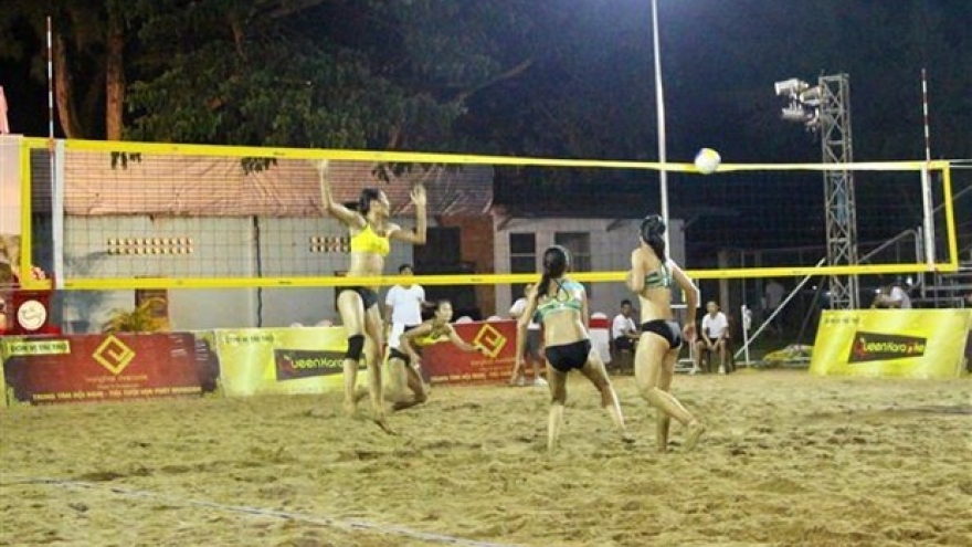AVC Women’s Beach Volleyball Tour opens in Can Tho city