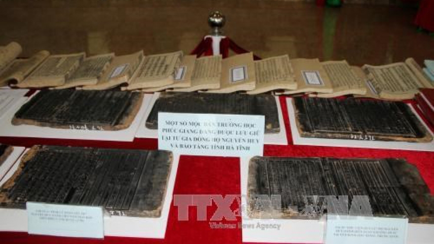 Ha Tinh has woodblocks listed as world documentary heritage