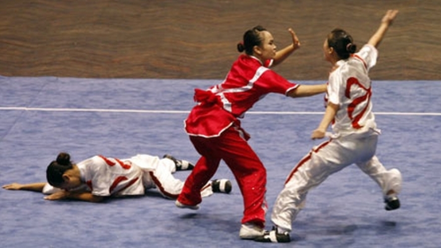 Hanoi tops 2012 National Wushu Champs  