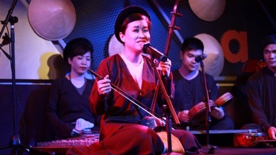 Xam musical night by Hoan Kiem Lake