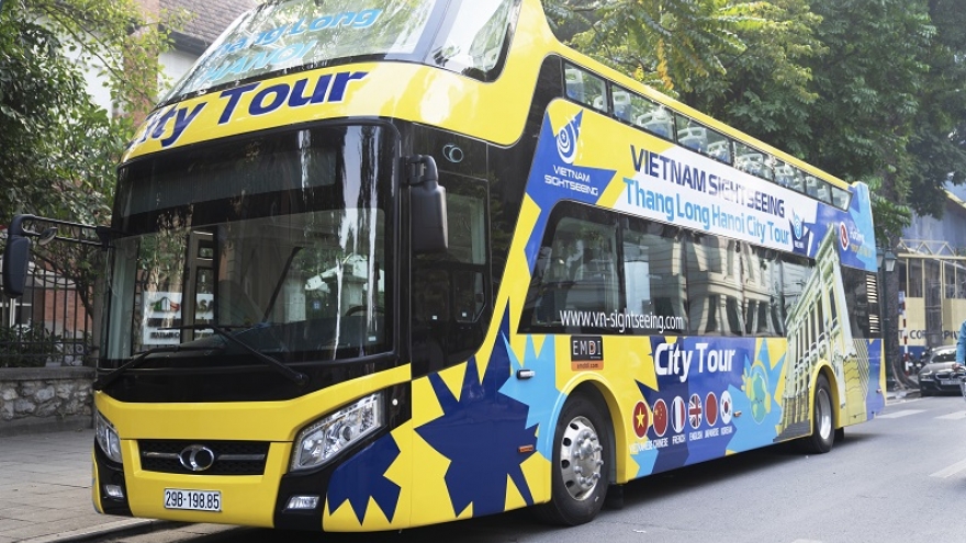 Hanoi launches second open top bus tour