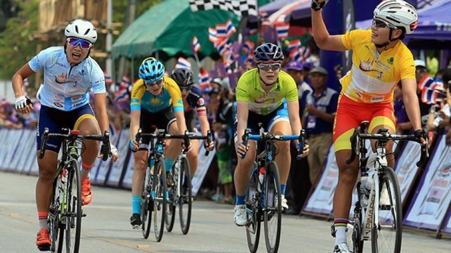 Cyclist places second in Tour of Thailand