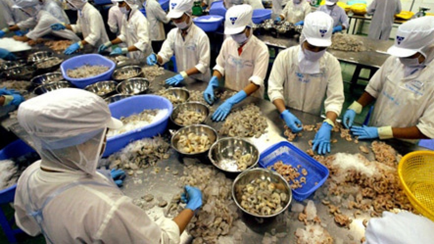 Vietnamese shrimps penetrate Korean market 