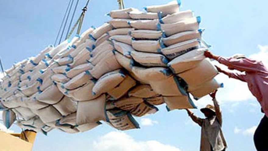 Rice exports up in value, down in volume