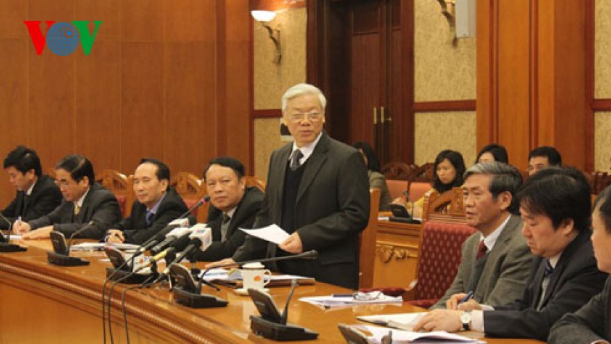 Party Chief works with Central Theory Council