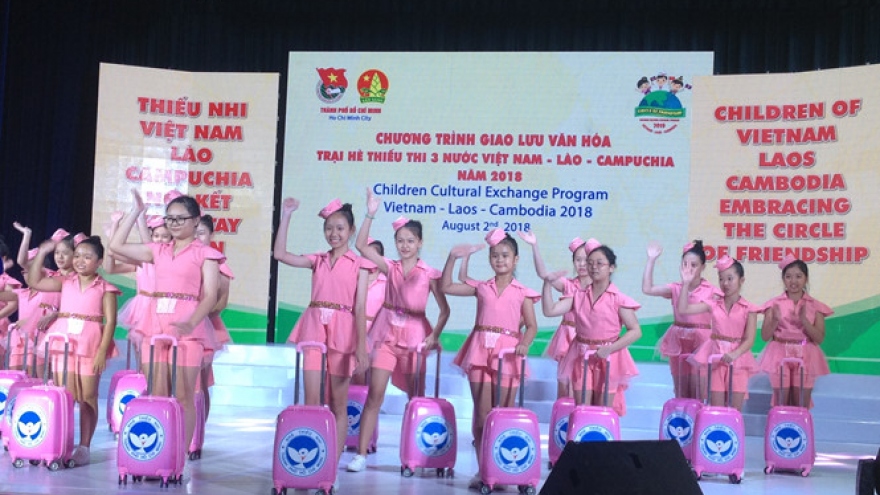 Children from Cambodia, Laos, Vietnam join cultural exchange 