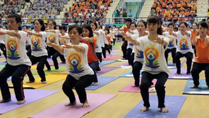 Vietnam celebrates first International Day of Yoga