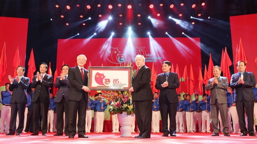 Ceremony in Hanoi celebrates 85th anniversary of youth union