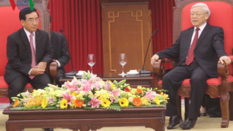 Party, NA leaders welcome Lao Vice President
