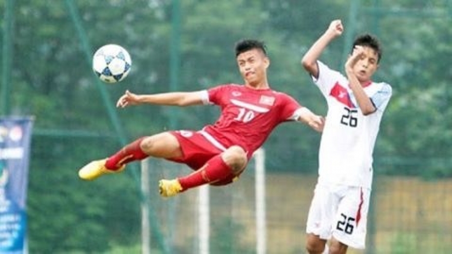 Vietnam draws with Yunnan in youth football tournament
