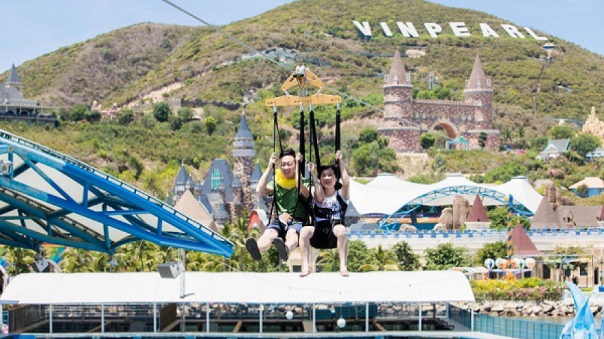 Longest zipline inaugurated in Vinpearl Nha Trang