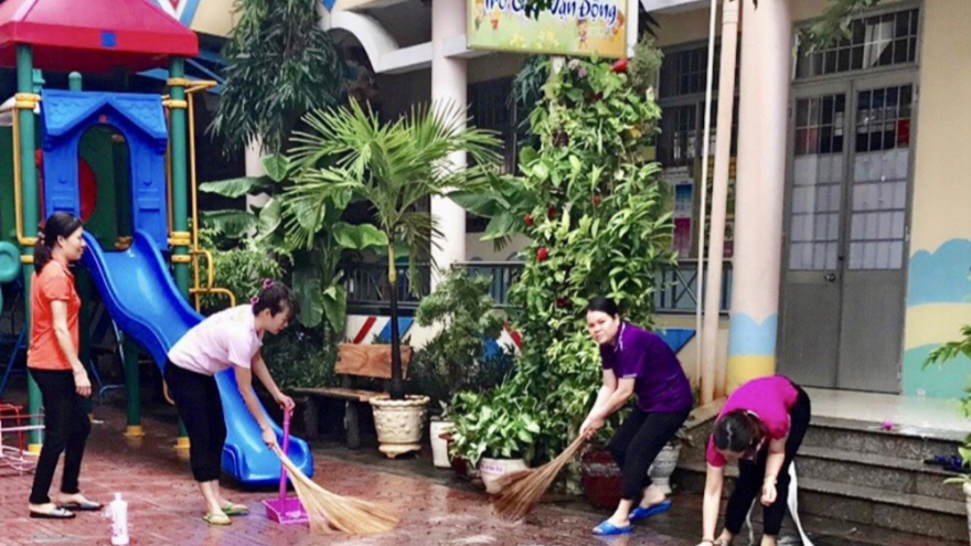 Các trường mầm non sẵn sàng đón trẻ đi học trở lại từ ngày 11/5