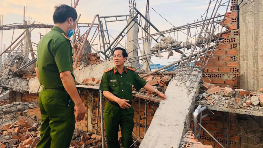 Khởi tố vụ sập tường công trình làm 10 người chết ở Đồng Nai