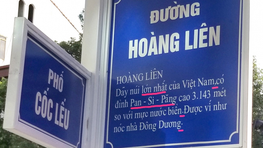 Loạt biển báo giao thông mới gây khó hiểu ở thành phố Lào Cai