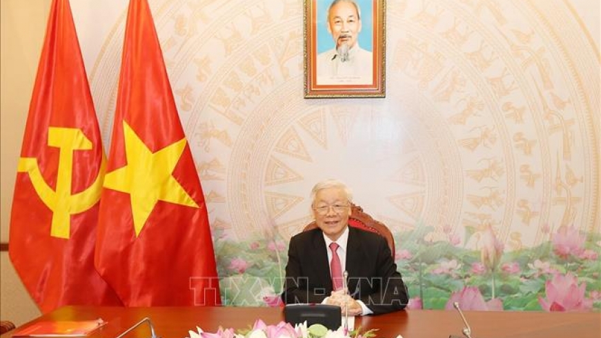 Tổng Bí thư, Chủ tịch nước điện đàm với Thủ tướng Campuchia Hun Sen