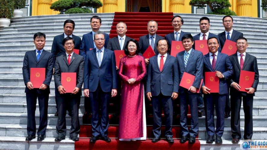 12 Đại sứ mới được Chủ tịch nước bổ nhiệm