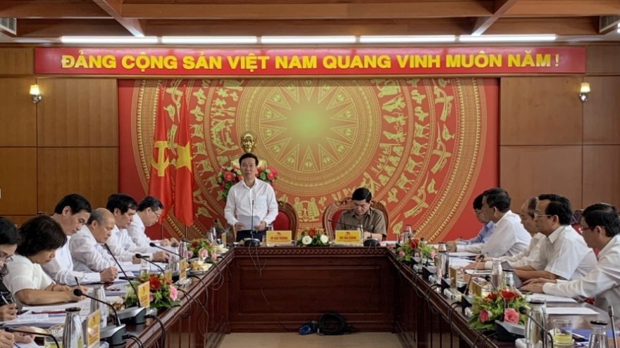 Ông Võ Văn Thưởng làm việc với Ban Thường vụ Tỉnh ủy Đắk Lắk