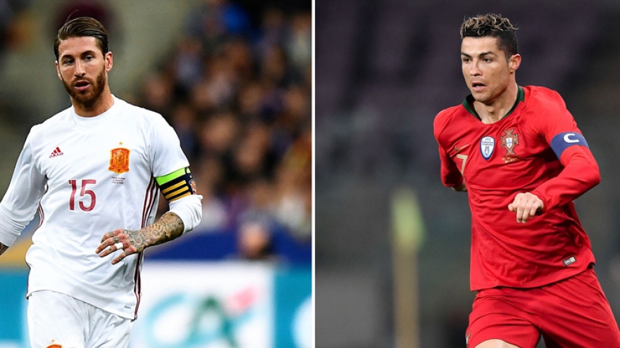 Ronaldo và Top 10 siêu sao có trên 100 trận đấu cho đội tuyển quốc gia