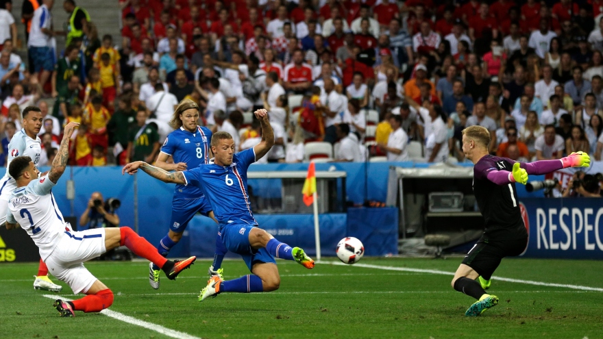Ngày này năm xưa: Iceland “thắng sốc” ĐT Anh, vào tứ kết EURO 2016