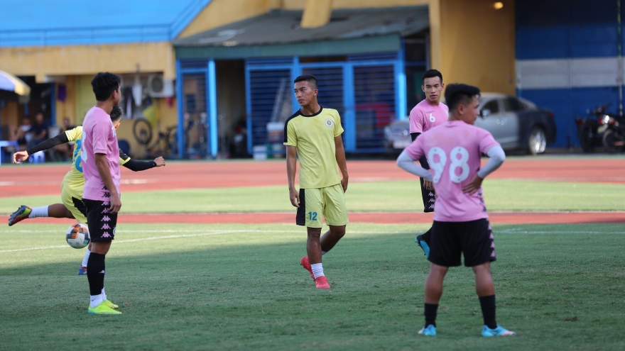 Quang Hải và trụ cột chấn thương, Hà Nội FC phải đôn cầu thủ trẻ lên tập luyện