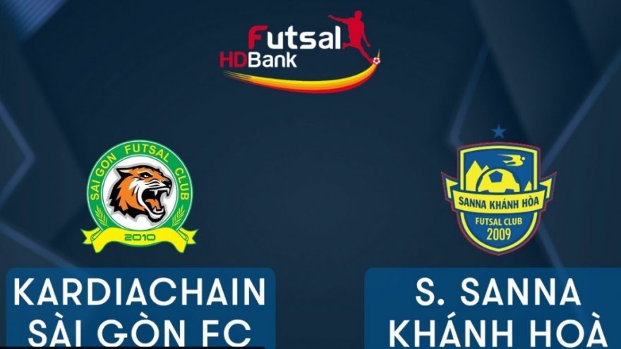Xem trực tiếp Futsal HDBank VĐQG 2020: K.Sài Gòn - Sanna Khánh Hòa