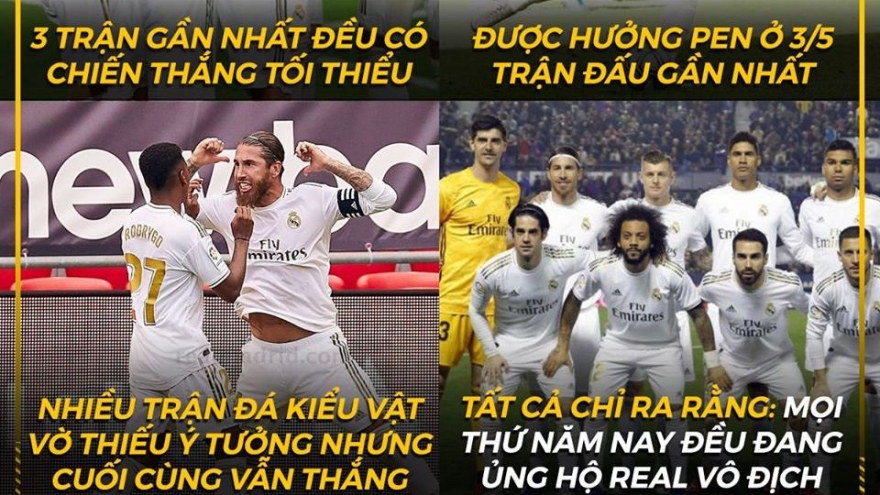 Biếm họa 24h: Không gì có thể ngăn cản Real Madrid vô địch La Liga