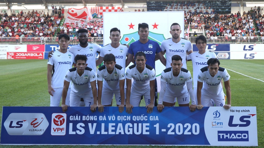HAGL “vô đối” V-League 2020... trên sân nhà
