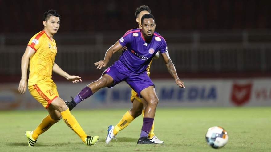 Đội đầu bảng mất “trọng pháo” ở vòng 10 V-League 2020