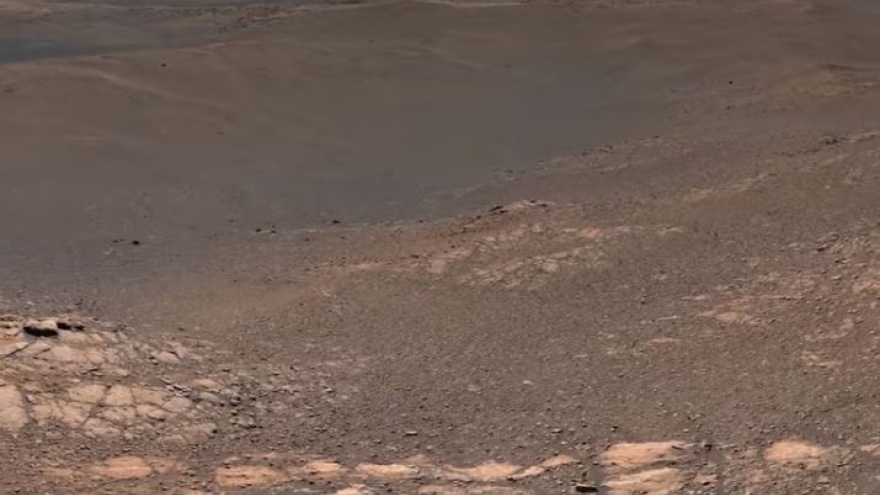 Bề mặt cực chi tiết của sao Hỏa trong bức ảnh 1,8 tỷ pixel của NASA