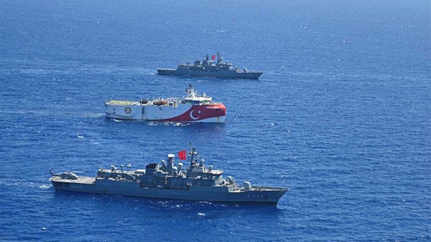 Căng thẳng Địa Trung Hải: EU - Thổ Nhĩ Kỳ chuẩn bị cho các cuộc đối đầu