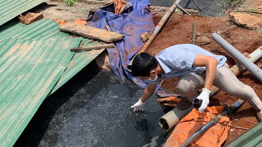 Đắk Lắk bắt quả tang doanh nghiệp xả thải gây ô nhiễm môi trường