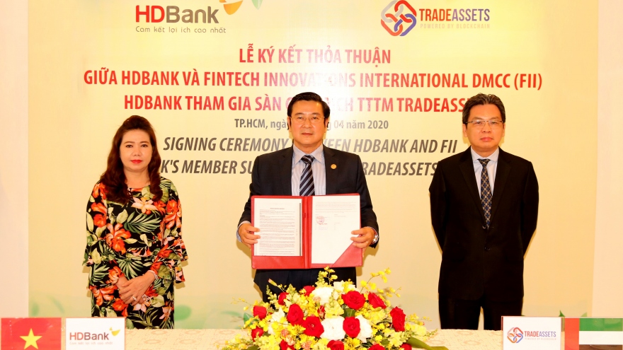 HDBank - Ngân hàng Việt Nam đầu tiên tham gia Sàn Giao dịch TradeAssets