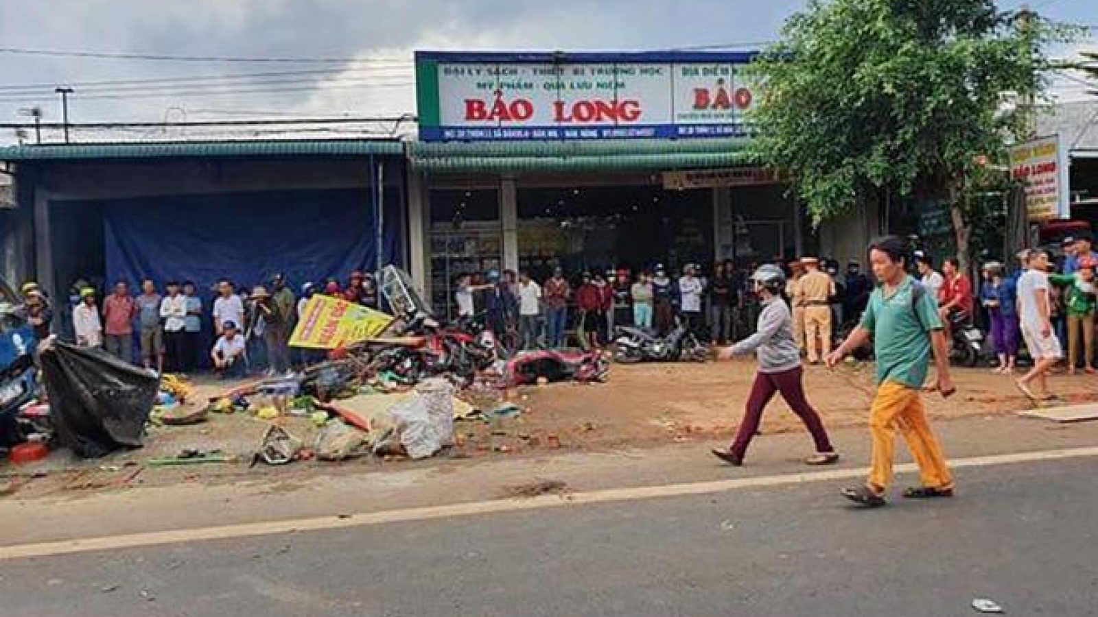 Khởi tố vụ xe tải lao vào chợ làm 5 người chết, 5 người bị thương