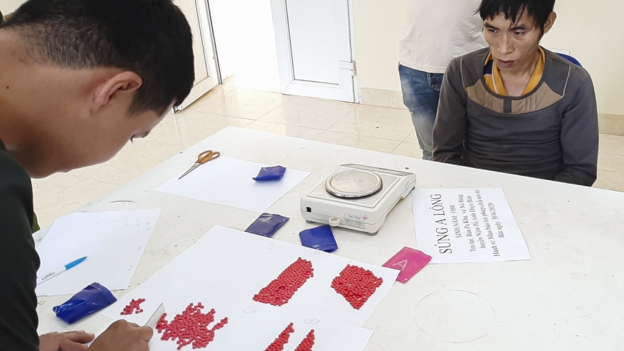 Công an Điện Biên bắt giữ đối tượng mua bán 1.000 viên ma túy tổng hợp