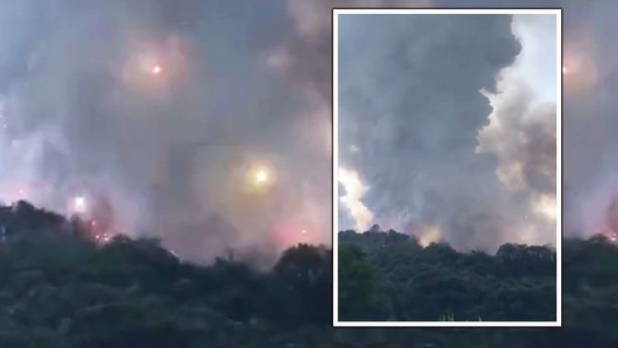 Nổ lớn tại nhà máy pháo hoa ở Thổ Nhĩ Kỳ, hơn 70 người thương vong