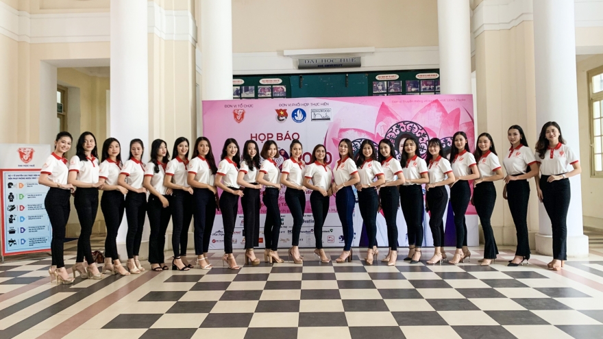 Vẻ đẹp Huế tỏa sáng tại cuộc thi sắc đẹp Hoa khôi SV ĐH Huế 2020